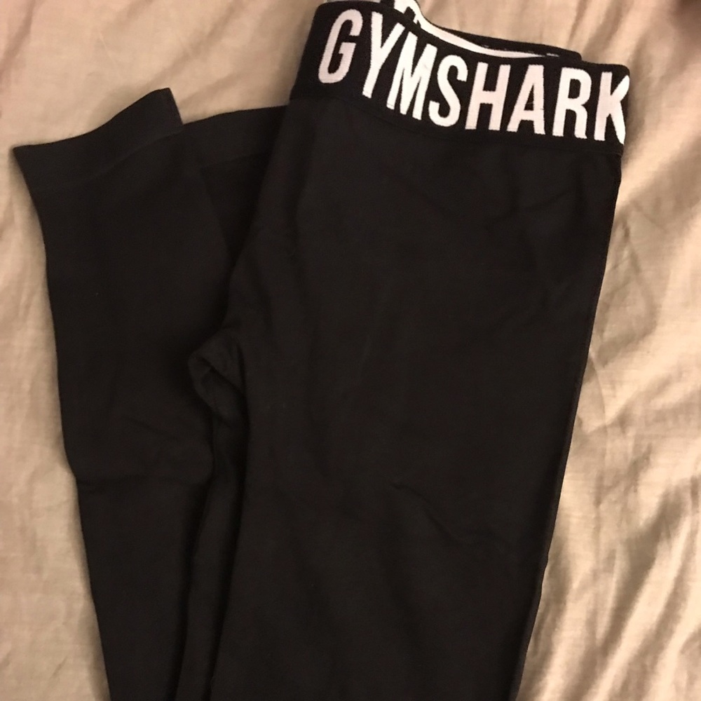 Gym shark Fit Legging - black/white size Small